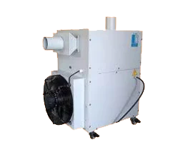 Chillmax air-cooled chiller unit with humidity control panel